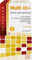 Fytostar Multi 45+ -Fit en actief leven - Multivitaminen- en mineralencomplex – 60 tabletten