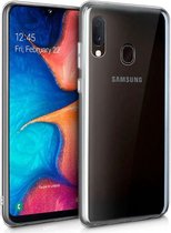 Samsung a20e hoesje transparant - Samsung galaxy a20e hoesje siliconen case transparant hoes cover
