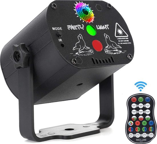 Projecteur laser LED - LED de Éclairage de fête - Boule disco - Stroboscope  - Pour... | bol.com