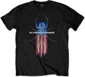 My Chemical Romance - Spider Heren T-shirt - S - Zwart