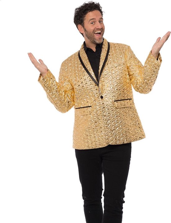 Carnavalskostuum voor heren, corduroy colbert, kleurrijk