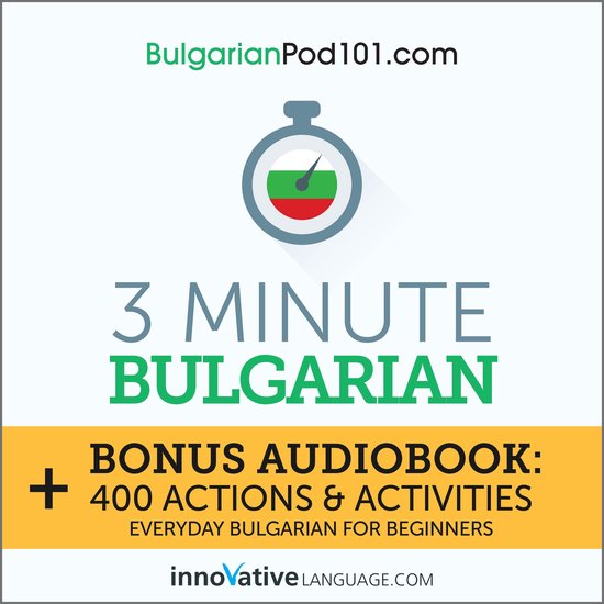 3-Minute Bulgarian - cover