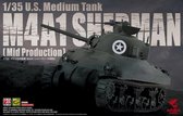 Asuka US Medium Tank M4A1 Sherman (Mid Production) + Ammo by Mig lijm
