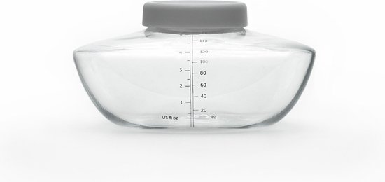 Elvie Pump  Moedermelkflesjes  Bewaarflesjes - BPA-vrij - 150ml - 3 Flessen & 3 Deksels - Elvie