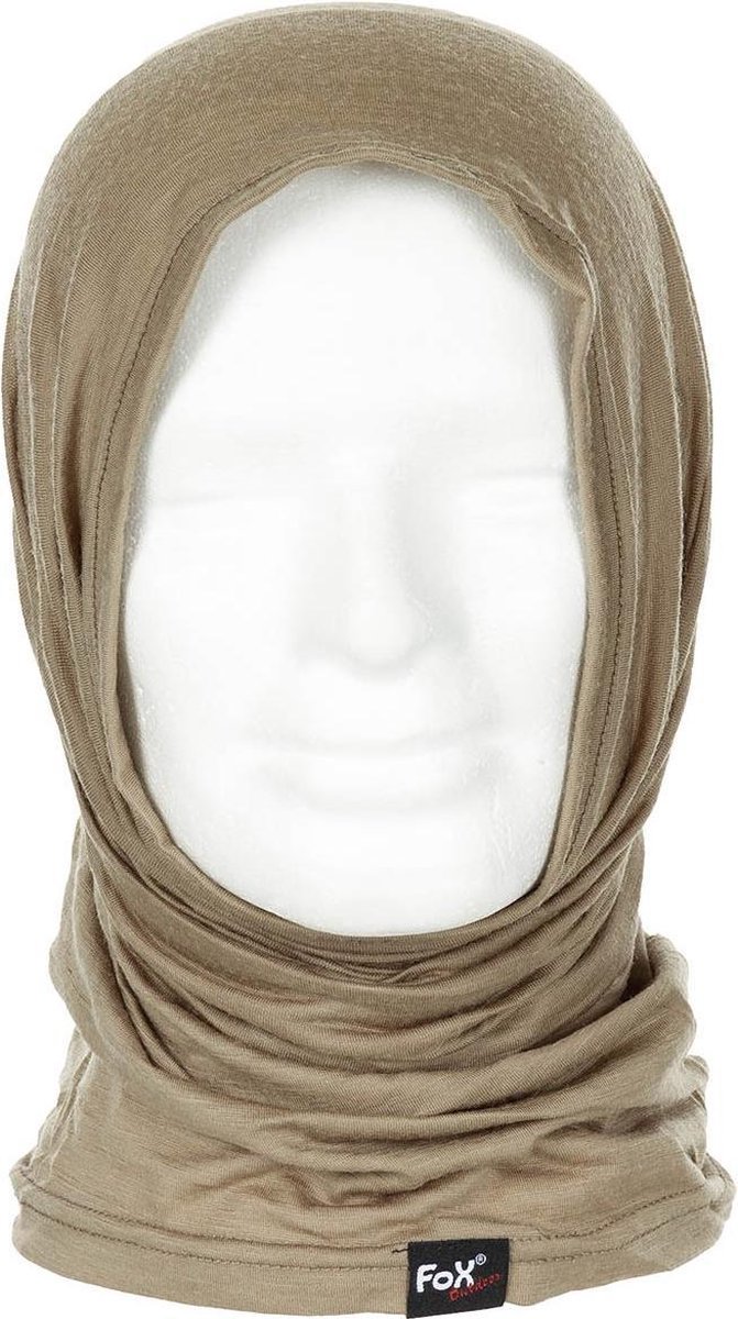 Fox Outdoor - Kolsjaal - "Merino Lite" - coyote tan