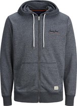 JACK&JONES ORIGINALS JORTONS SWEAT ZIP HOOD STS Heren Vest - Maat L