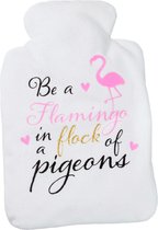 Kersenpit kussen Flamingo - Warmte kussen - Kersenpitkussen
