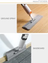 Vloerwisser Dwijl Deko Hand Spray Mop Vloer Huis Cleaning Tools Mop Voor Wassen Vloer Lui Platte Vloer Cleaner Mop Met Vervanging Microfiber pads - With 9PCS Mop Pads