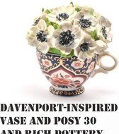 Editions Atlas Collections - Davenport-inspired Vase and Posy - 4647126 - (Bij bestelling van 2 stuks de derde gratis)