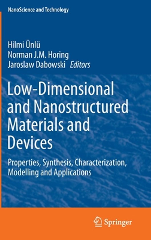NanoScience and Technology- Low-Dimensional and Nanostructur ... - cover
