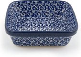 Indigo vierkant schaaltje 350 ml