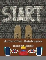 Automotive Maintenance Record Book