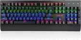 Redragon K557 Kala Mechanisch RGB toetsenbord met polssteun | Snelle Blue switches |Ergonomisch & conflictvrij + 8 EXTRA DIY switches gratis