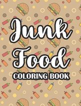 Junk Food Coloring Book