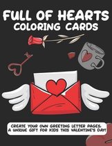 Full Of Hearts Coloring Cards