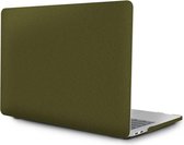 Shieldcase Macbook Air 13 inch case 2018-2020 - zand legergroen