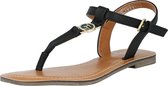 Tom Tailor teenslipper Zwart-40