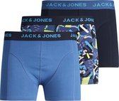 JACK & JONES JACBLUEISH TRUNKS 3 PACK LTN Heren Onderbroek - Maat S