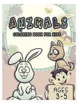 animals coloring book for kids ages 3-5