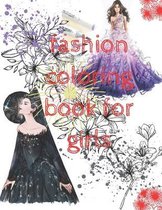 fashion coloring book for girls