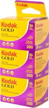 Kodak Gold 200 iso 36exp 3-PAK