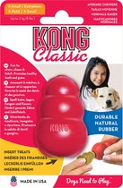 Hondenspeelgoed - Kong Classic Rubber - Kleur: Rood - Maat: extra small voor honden tot 2 kg.