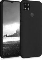 kwmobile telefoonhoesje voor Xiaomi Redmi 9C - Hoesje voor smartphone - Back cover in mat zwart