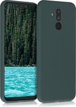 kwmobile telefoonhoesje geschikt voor Huawei Mate 20 Lite - Hoesje voor smartphone - Back cover in blauwgroen