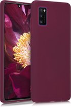 kwmobile telefoonhoesje voor Samsung Galaxy A41 - Hoesje voor smartphone - Back cover in bordeaux-violet