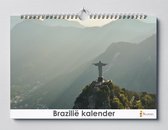 Brazilië verjaardagskalender 35x24 cm | Wandkalender | Kalender | Verjaardagskalender Volwassenen
