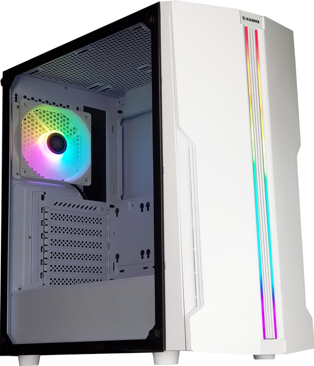 Xilence Performance C X5 White Mid Tower ATX-behuizing met RGB