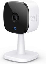 Eufy by Anker 2K Indoor bewakingscamera - IP-camera met WLAN -  Persoonsherkenning - Spraakassisten - Nachtzicht - Dubbelzijdige audiofunctie - Beveiligingscamera voor binnen