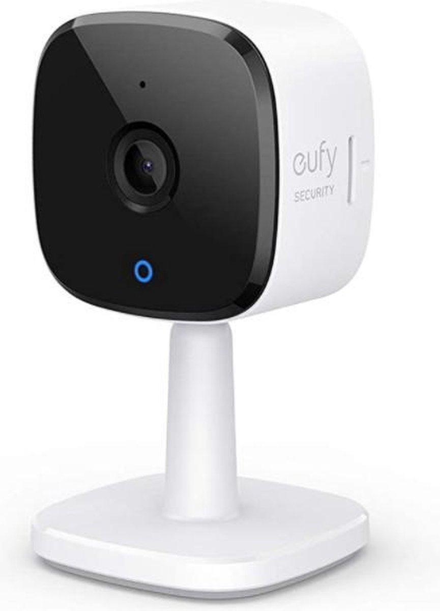 Eufy by Anker 2K Indoor bewakingscamera - IP-camera met WLAN - Persoonsherkenning - Spraakassisten - Nachtzicht - Dubbelzijdige audiofunctie - Beveiligingscamera voor binnen