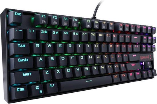 Acheter un clavier de Gaming ? |REDRAGON | KUMARA | K552 R | 87 clés | RGB  | anti-ghosting | bol.com