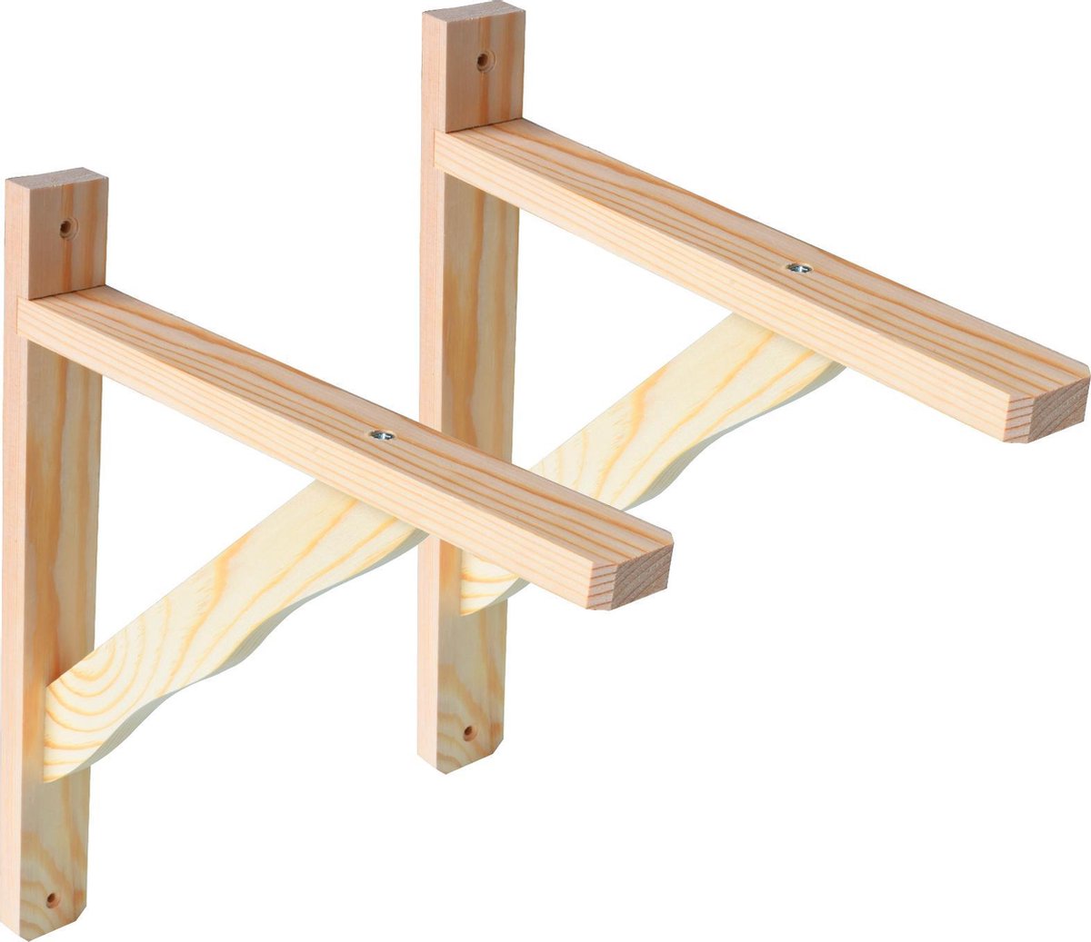 AMIG Plankdragers 2 stuk 320 x 270mm Hout voor zware