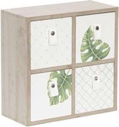 Cosy @ Home Houten Kastje Jungle Natuur - 22x10x(H)22cm