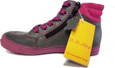 D.D. Steps Kids Shoes - Grey/Pink - Size 34