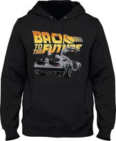 Back To The Future - Zwarte herensweater - L
