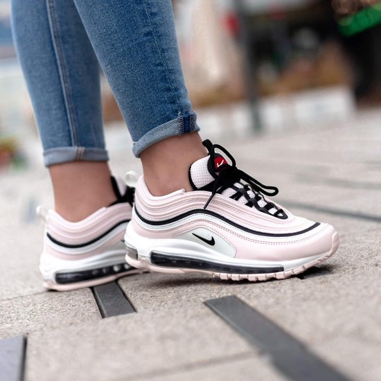 Citaat controleren dek Nike air max 97 W Soft pink / Black / White maat 39 | bol.com