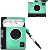 Airpod case camera hoesje groen