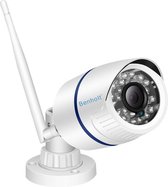 Benholt 6024PW - WiFi Outdoor IP Beveiligingscamera - 2MP - Waterproof - Wit