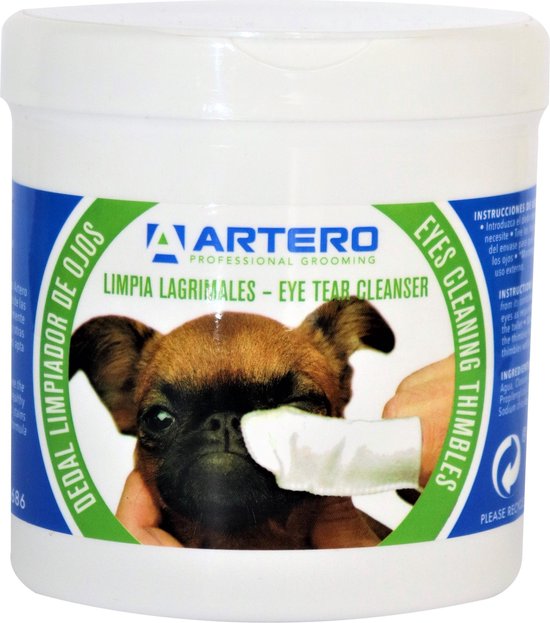 Artero – Vingerdoekjes voor ogen hond en kat – 50 stuks