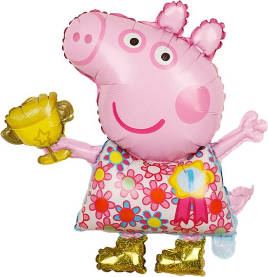 Ballon Peppa Pig - 67 x 55 cm - Décoration Anniversaire - Ballons