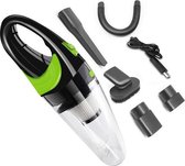 Bol.com A&K - Kruimelzuiger Hepa filter - Draadloos - Voor nat en droog - Vier opzetstukken - Groen aanbieding