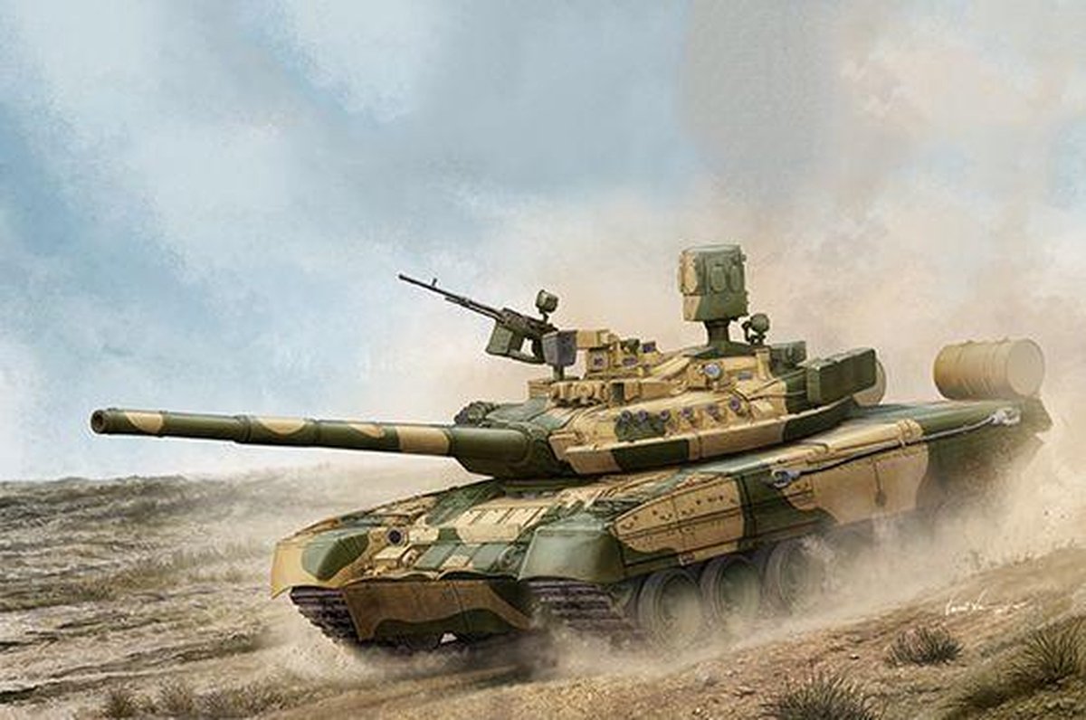 Military Russian T-80ud-1 Mbt