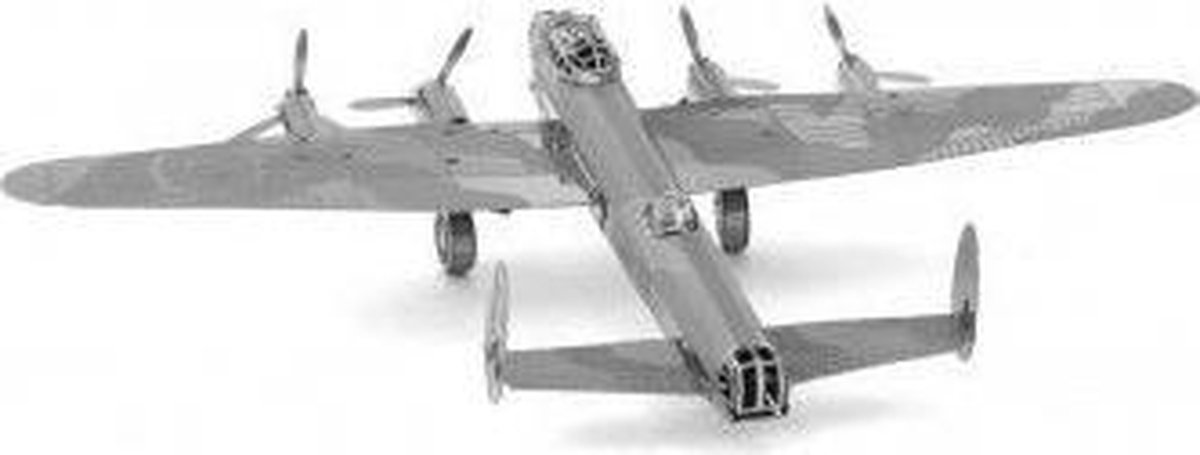 Metal Earth Modelbouw 3D Lancaster bommenvliegtuig - Metaal — afbeelding 8