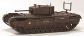 The 1:72 ModelKit of a Churchill MK.III 1st Canadian Army Tank Brigade Dieppe 1942.

Fully assembled model

The manufacturer of the kit is Dragon Armor.This kit is only online