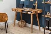 Bureau  Mango Hout met La RETRO 120 cm