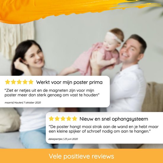 Porte-affiche (21 cm) en bois foncé avec fermeture magnétique | A4 | système de suspension d'affiche - cadre d'affiche - cadre d'affiche - clip d'affiche - support d'affiche