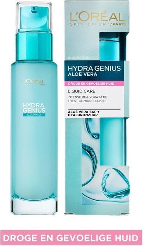 L'Oréal Paris Hydra Genius Dagcrème - 70 ml - Droge en Gevoelige Huid - L’Oréal Paris